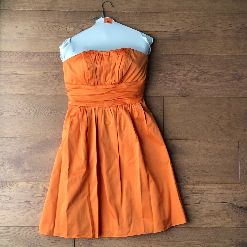 Orange Dress Tangerine David’s Style 83312